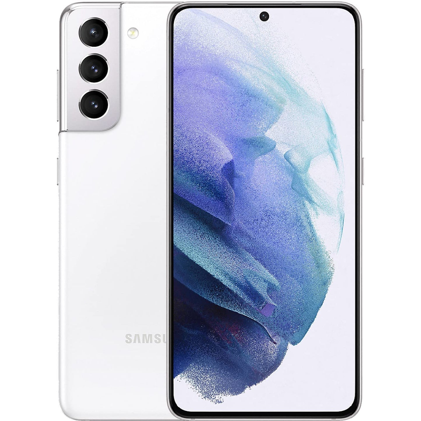 Samsung Galaxy S21 Ultra 5G SM-G998B Standard Edition Dual-SIM 128GB + 12GB RAM Factory Unlocked Android Smartphone (Phantom Silver) - International Version