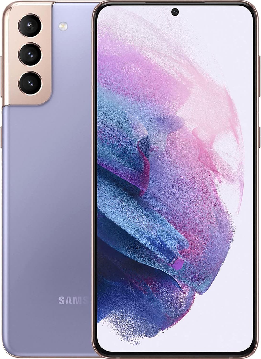 Samsung Galaxy S21 Ultra 5G SM-G998B Standard Edition Dual-SIM 128GB + 12GB RAM Factory Unlocked Android Smartphone (Phantom Silver) - International Version
