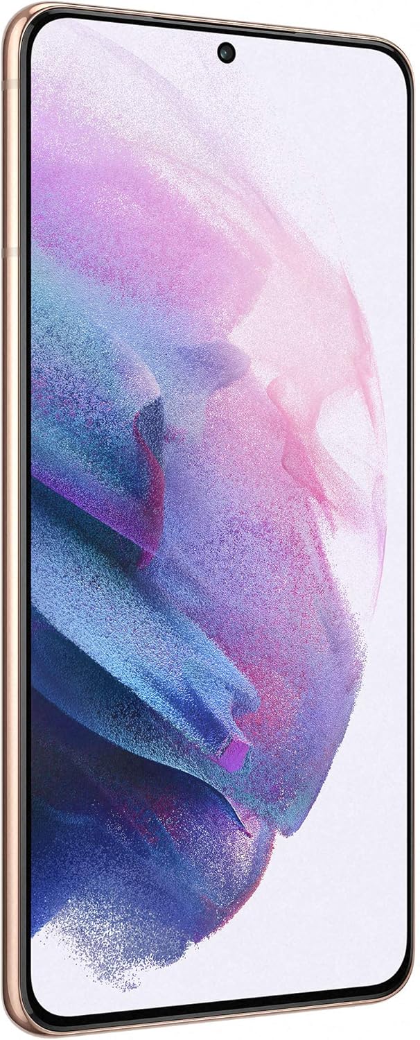 Samsung Galaxy S21 Ultra 5G SM-G998B Standard Edition Dual-SIM 128GB + 12GB RAM Factory Unlocked Android Smartphone (Phantom Silver) - International Version