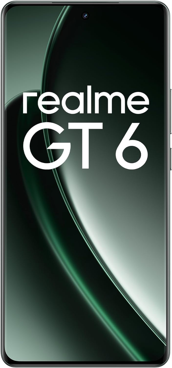 realme GT 6 5G Dual SIM 12GB + 256GB (Fluid Silver) - Middle East Version