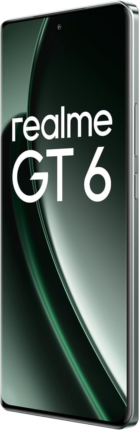 realme GT 6 5G Dual SIM 12GB + 256GB (Fluid Silver) - Middle East Version