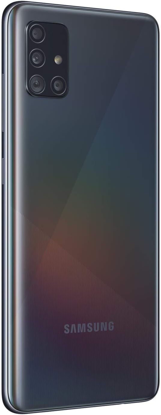 Samsung Galaxy A51 Mobile Phone; Sim Free Smartphone - Prism Crush Black, (UK Version)