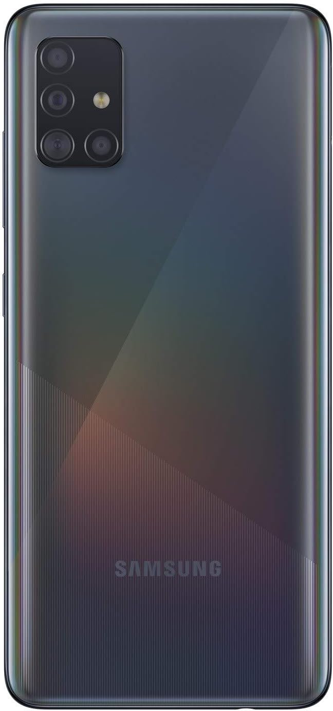 Samsung Galaxy A51 Mobile Phone; Sim Free Smartphone - Prism Crush Black, (UK Version)