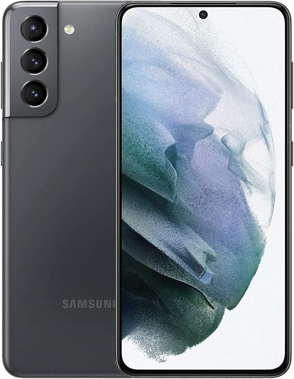 Samsung Galaxy S21 Ultra 5G SM-G998B Standard Edition Dual-SIM 128GB + 12GB RAM Factory Unlocked Android Smartphone (Phantom Silver) - International Version