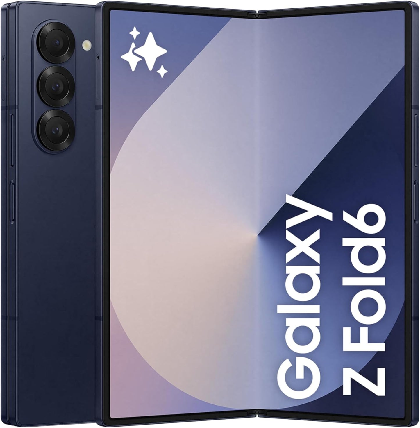 SAMSUNG Galaxy Z Fold6, 12GB RAM, 256GB Storage, Navy, Big Screen, 1 year Seller Warranty (International Version)