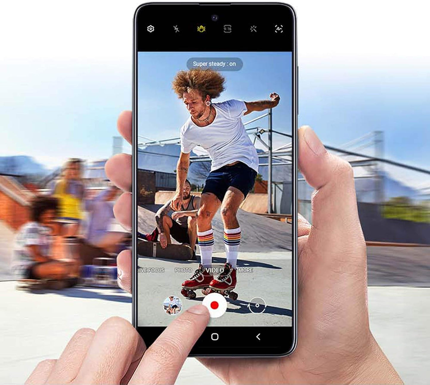 Samsung Galaxy A51 Mobile Phone; Sim Free Smartphone - Prism Crush Black, (UK Version)
