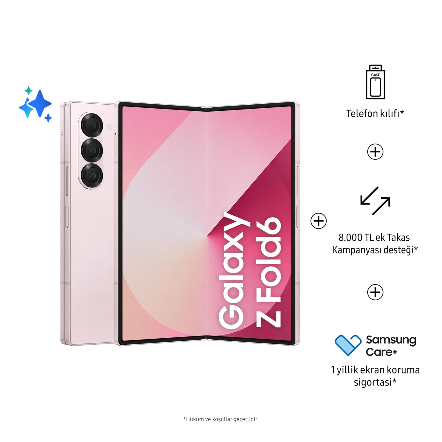 SAMSUNG Galaxy Z Fold6, 12GB RAM, 256GB Storage, Navy, Big Screen, 1 year Seller Warranty (International Version)