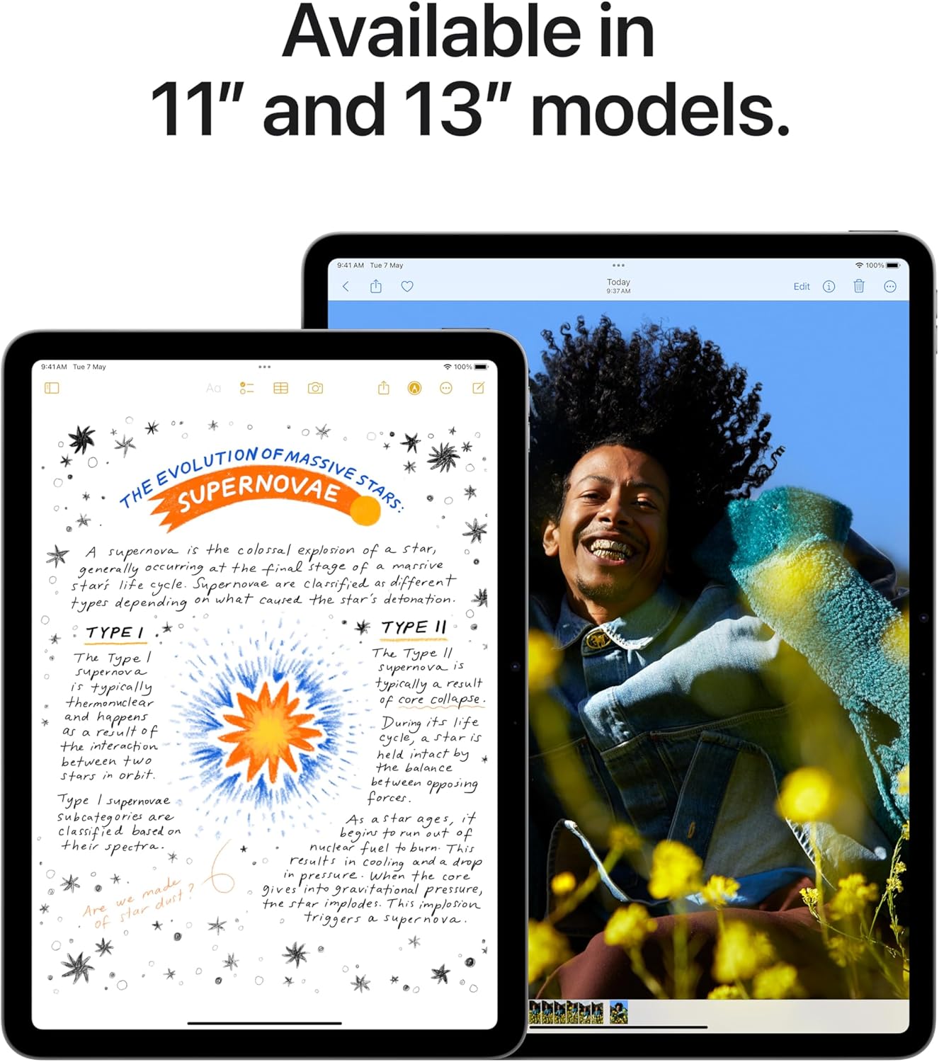 Apple iPad Air 11-inch (M2): Liquid Retina display, 128GB, Landscape 12MP Front Camera/12MP Back Camera, Wi-Fi 6E + 5G Cellular with eSIM, Touch ID, All-Day Battery Life - Blue